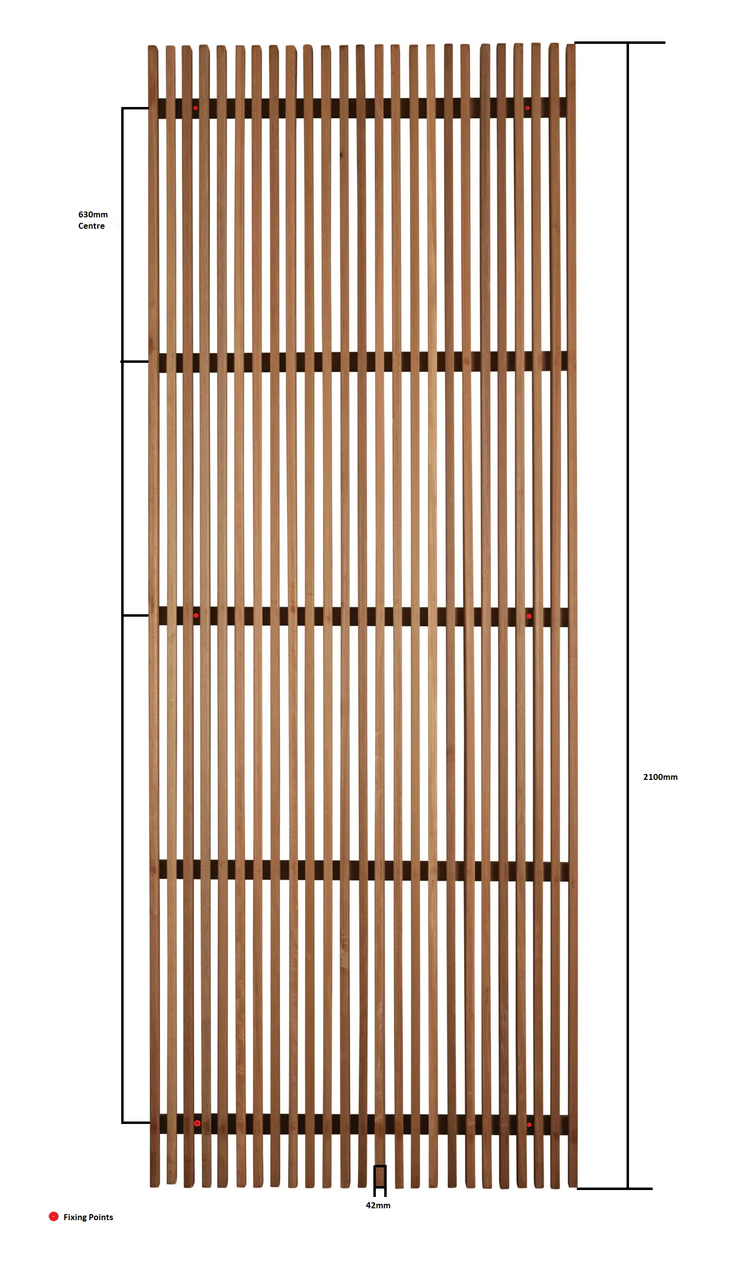 Hardwood Timber Screens