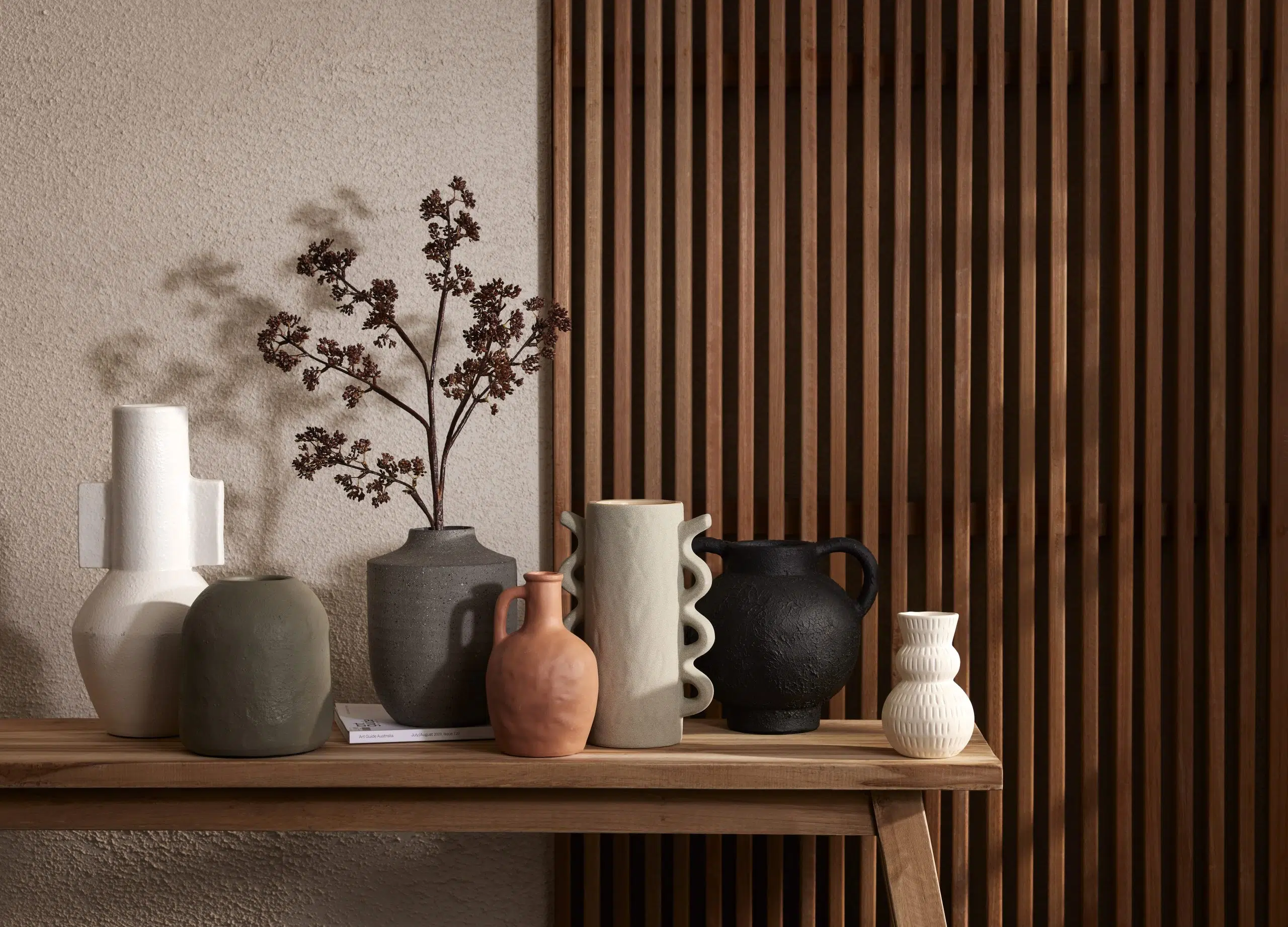 Hardwood Timber Screens in home